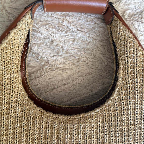Staud Raffia Mini moon bag - Picture 4 of 9